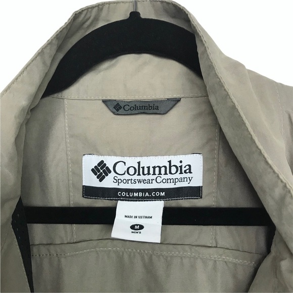 Columbia Khaki Zip Omni Shield Utility Jacket - Picture 9 of 12